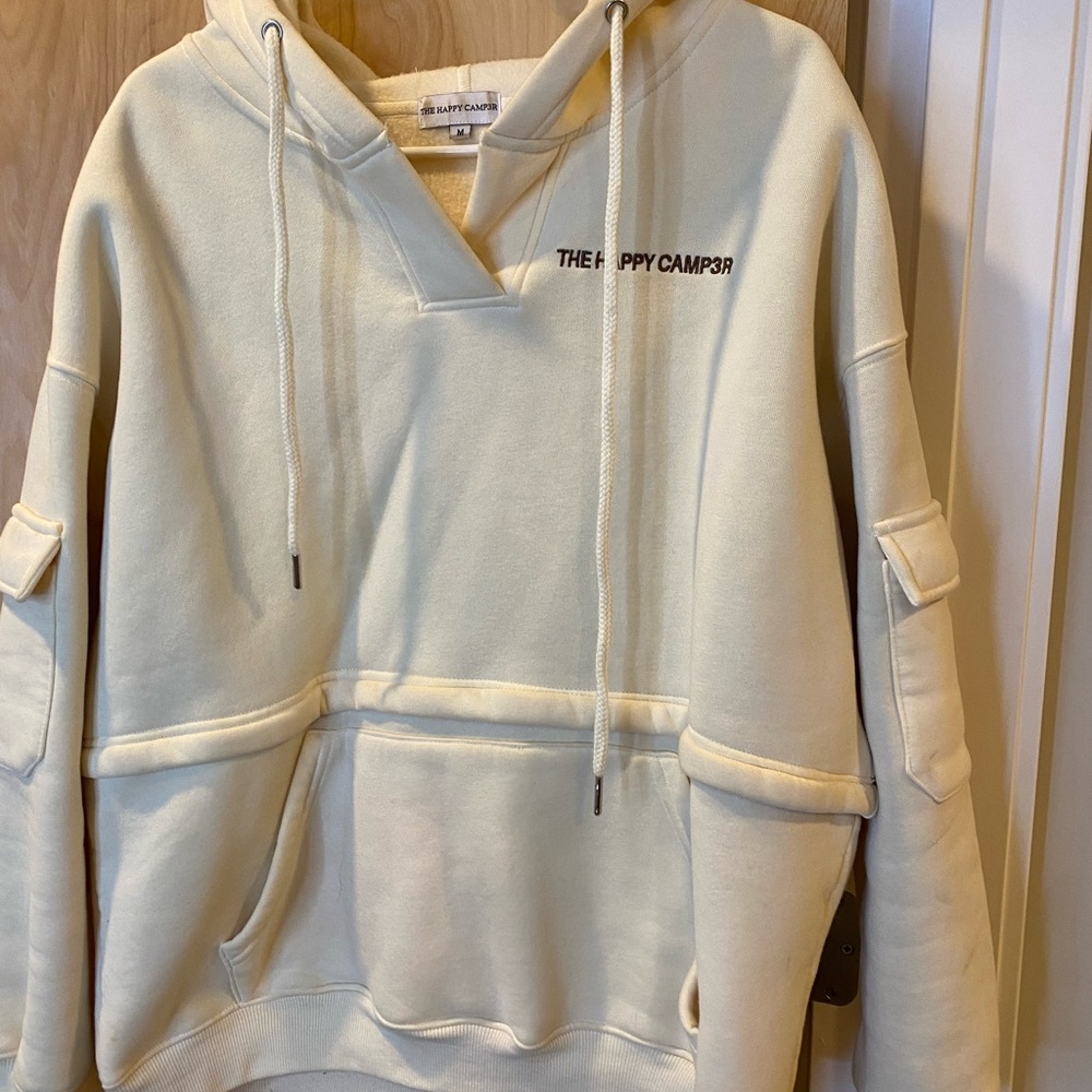 Cream warm sweatshirt